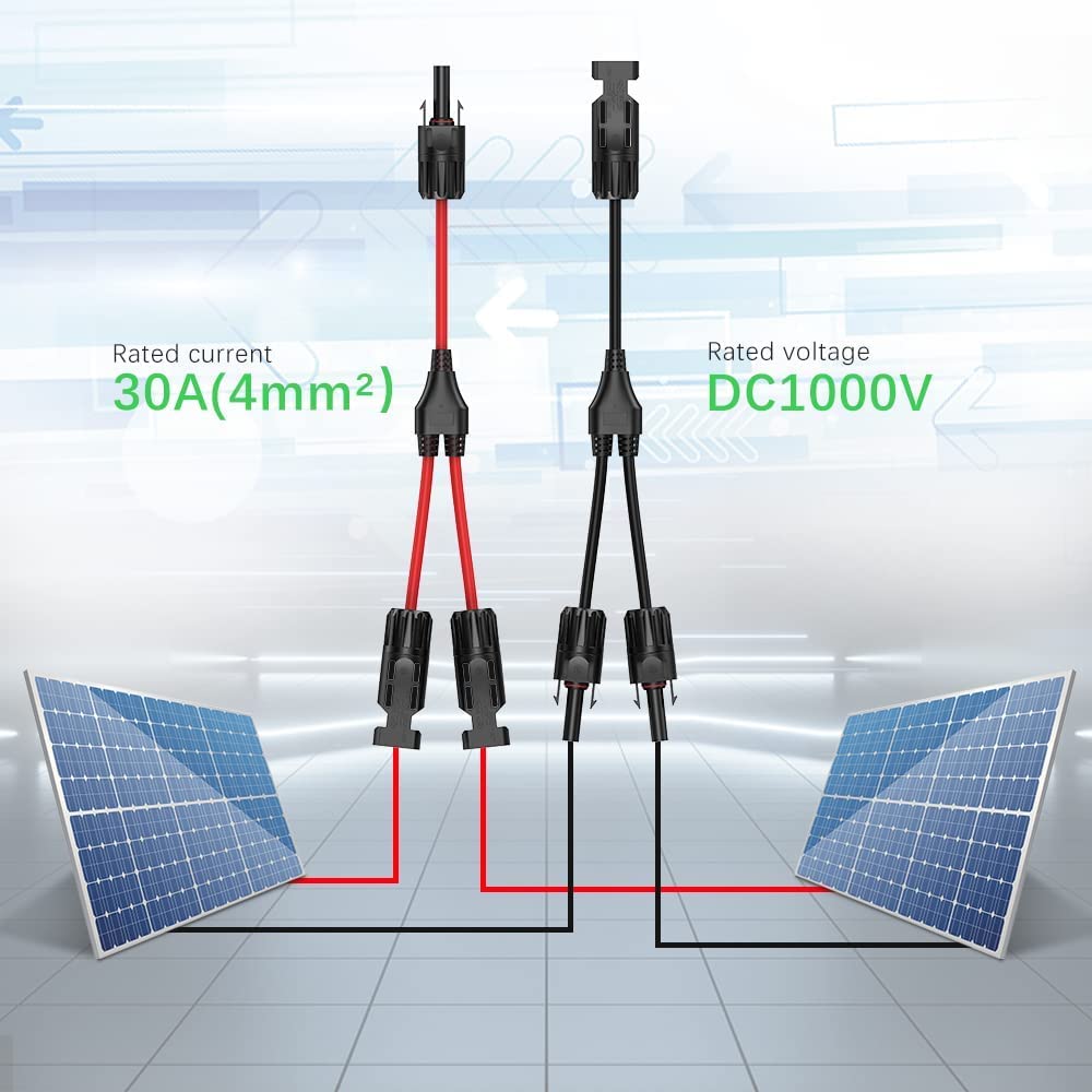 Connettori Solari Impermeabili GTIWUNG - Tipo T Per Pannelli Fotovoltaici, 1M2F/2M1F - Foto 12