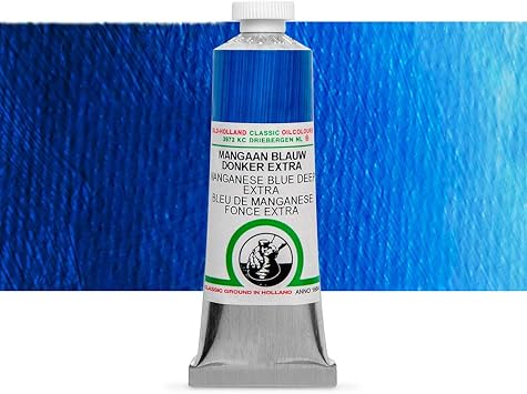 Old Holland Classic Oil Color - Manganese Blue Deep Extra - 40ml Tube
