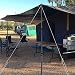Bostar Palo Toldo, Acampada Accesorios Tienda, Extensible Toldo Aluminio para Camping, Adecuado...