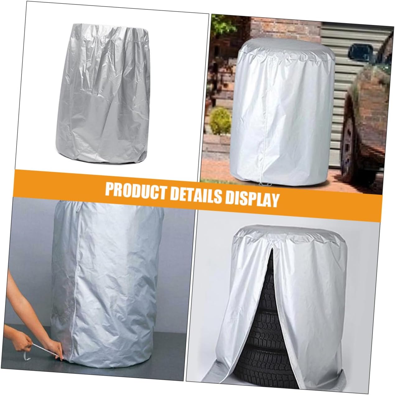 Trailer Tire Cover Car Wheel Tire Protectors Rv Wheel Covers for Truck