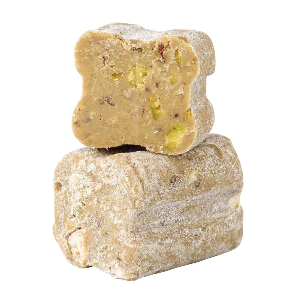 GUSTONE. Antica Torroneria Schokoladentrüffel Tartufi Dolci Pistacchio 3kg | 3x1kg Großpackung, Pistazie weiße Trüffel-Pralinen, Schokoladentrüffel, über 135 Jahre Erfahrung, ideal als Geschenk