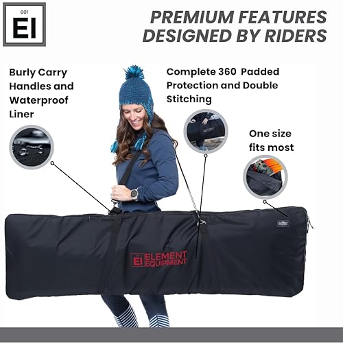 Miniatura 2 de Element Equipment Bolsa acolchada para snowboard de viaje