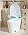 TDH Tankless Smart Toilet, Heated Bidet with Warm Water Sprayer & Dryer, Walk Away Auto Flush and Close,One Piece Bidet Toilet for Bathrooms with Remote Control
