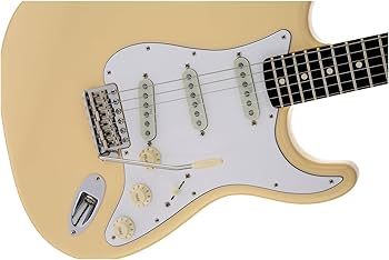 Amazon.com: Fender Yngwie Malmsteen Stratocaster - Vintage White