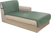 Vista 121 de U-NICE HOME Funda para sillón reclinable, reversible, con correas elásticas, resistente al agua, protege de perros y mascotas, sillón extragrande