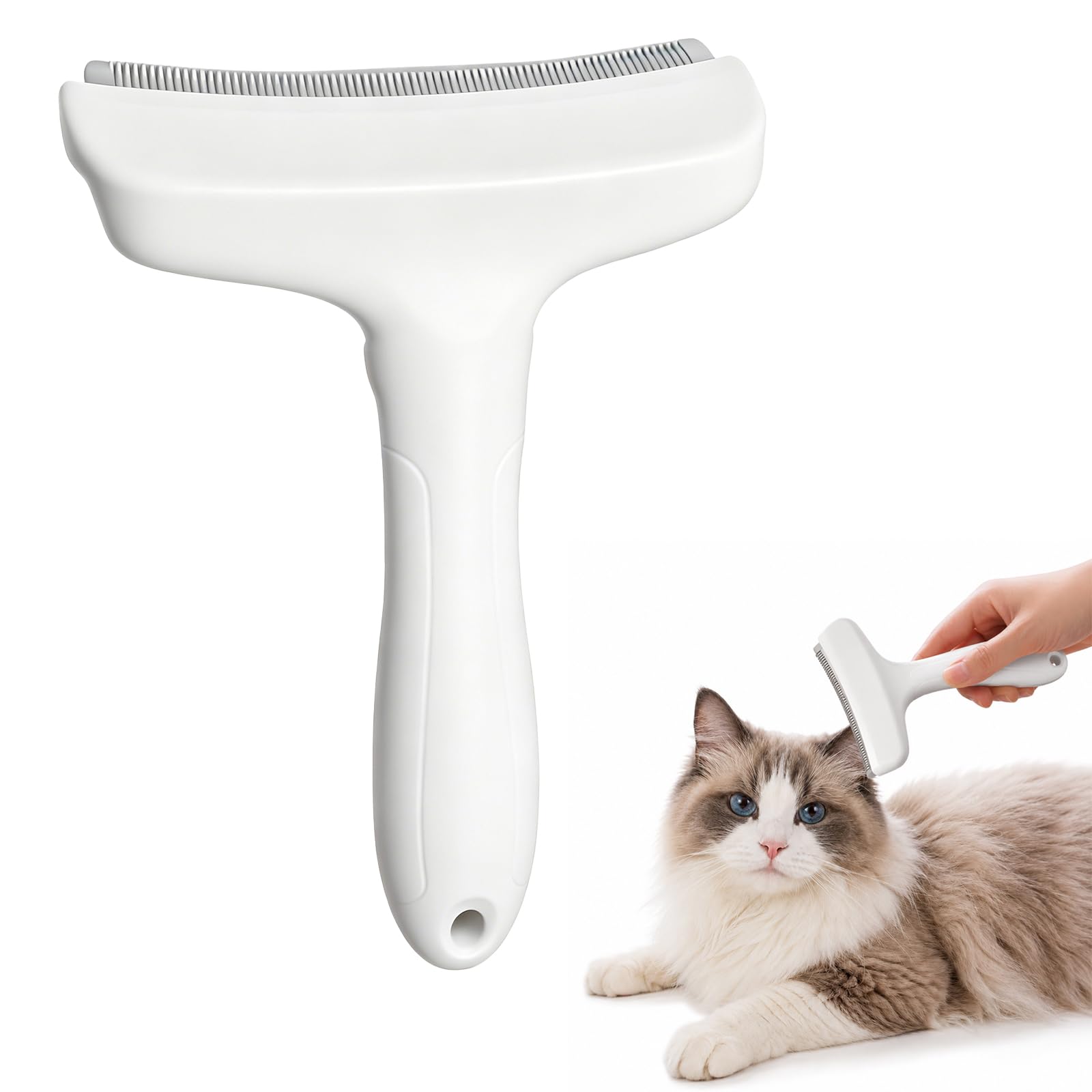 Benaewa Deshedding Cat Brush, Undercoat Brush Cat for Grooming Hair, Dog Comb