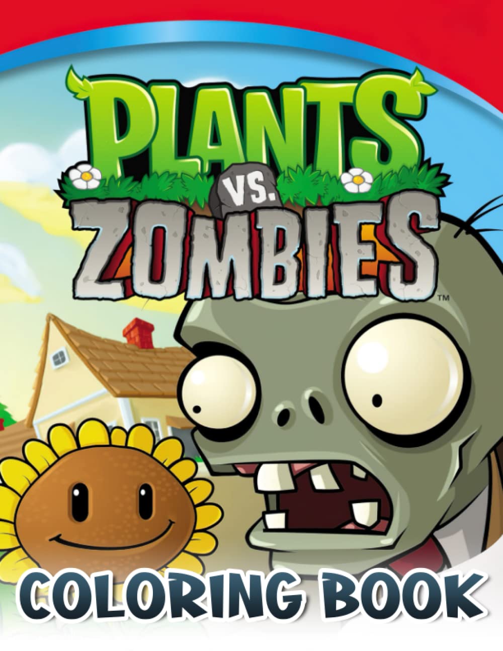PIants Vs Zombie Coloring Book: Coloring Book For Kids Jumbo Coloring Book For Kids