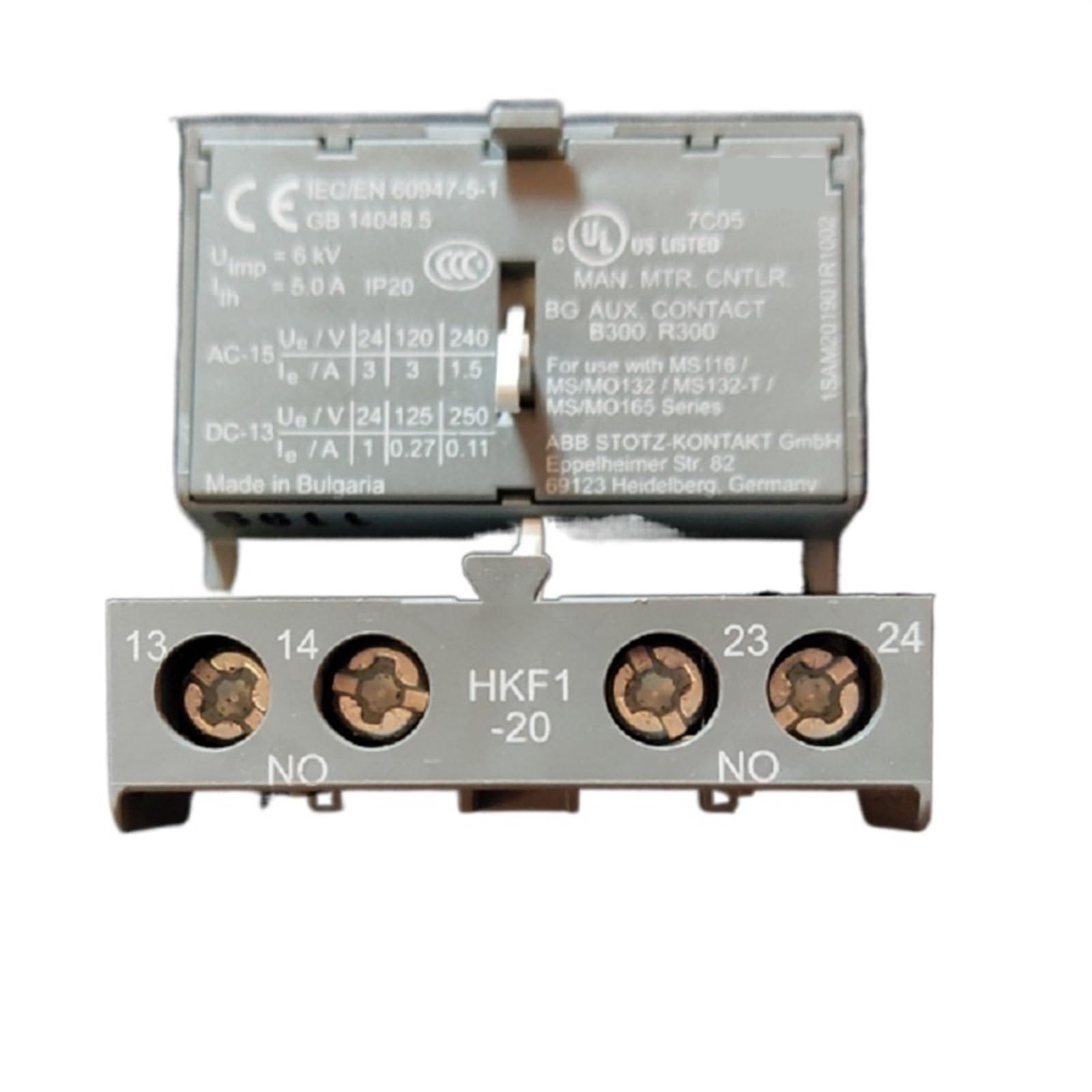 2 Pcs 10A Thermal Circuit Breakers, 250VAC/50VDC, Push Button Reset Type