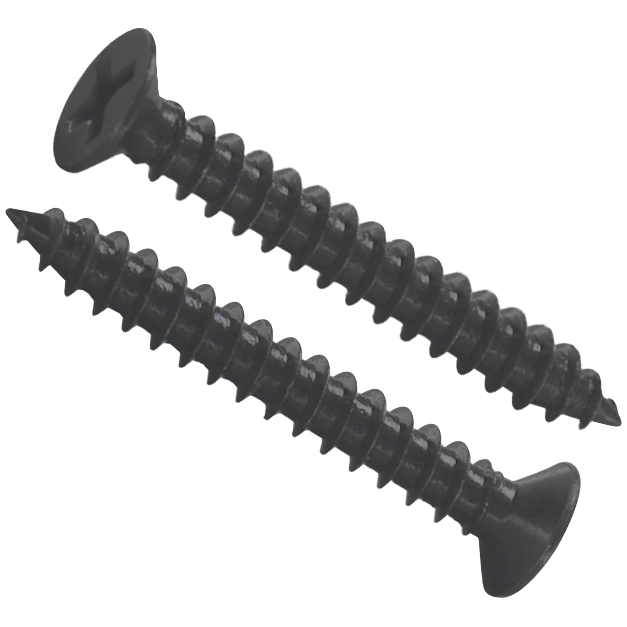 200 PCS Black Flat Head Self Tapping Screws (M4) - Image 4