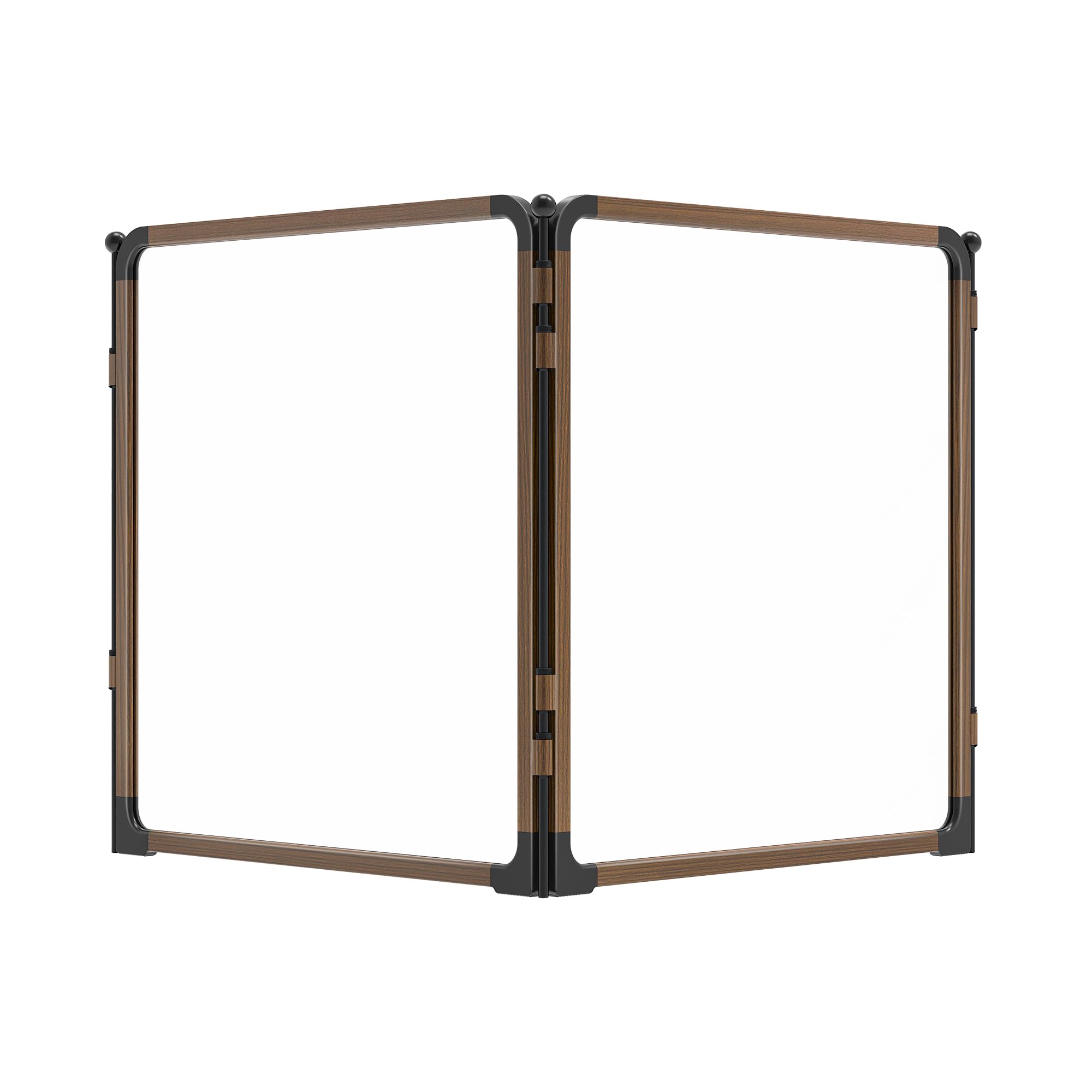 FXW AuraSpace Pro Clear Acrylic Indoor Dog Playpen, 24" H, 2 Panels