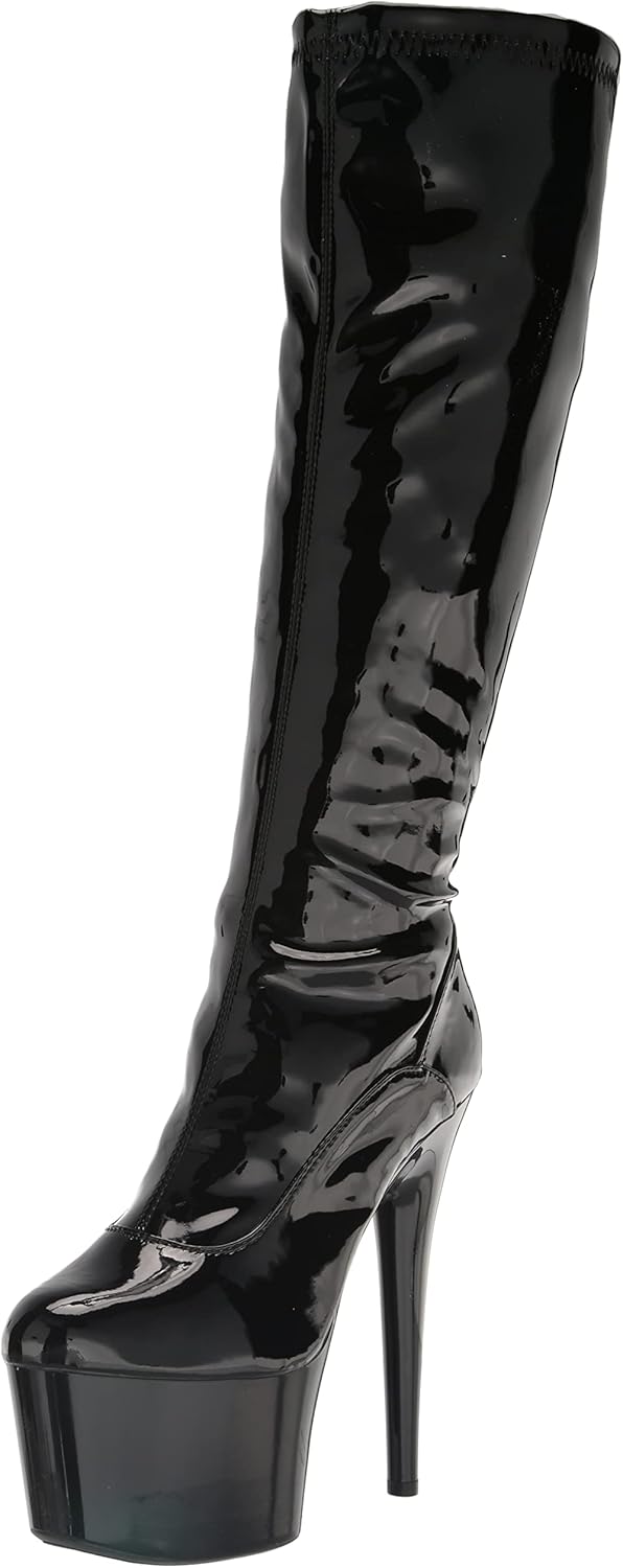 Ellie Shoes Women's 709-ZEMMA Knee High Boot, Black, 8