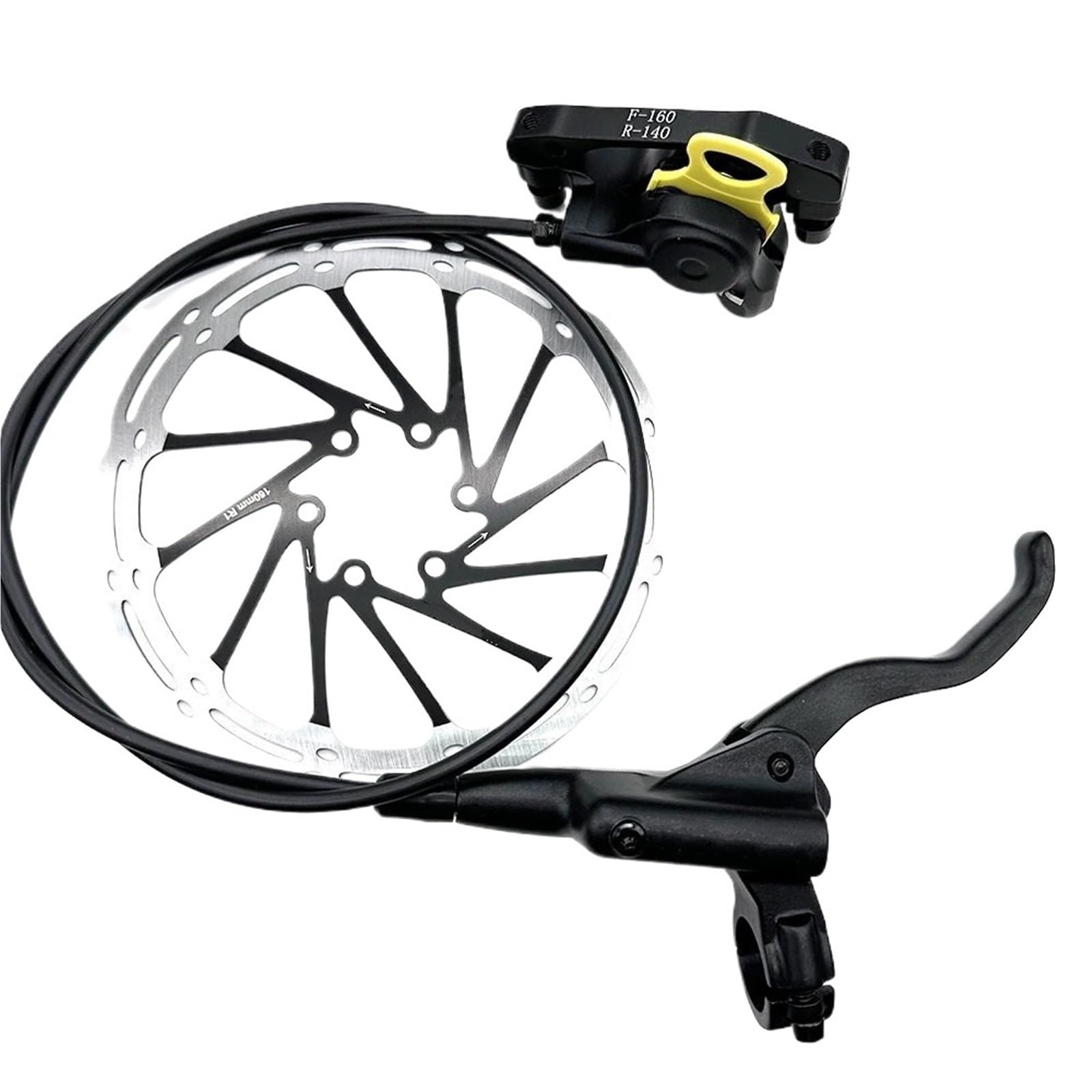 Juego de Frenos hidráulicos HB875 HB-875 Freno de Disco de Bicicleta MTB Delantero Trasero 800mm 1400mm Pinza de Frenos de Bicicleta de montaña