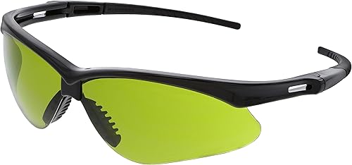 Miniatura 6 de MCR Safety Gafas MP1130 Green Filter 3.0 Lentes de policarbonato hidrofílico con protección UV, revestimiento antivaho y resistente a los arañazos,