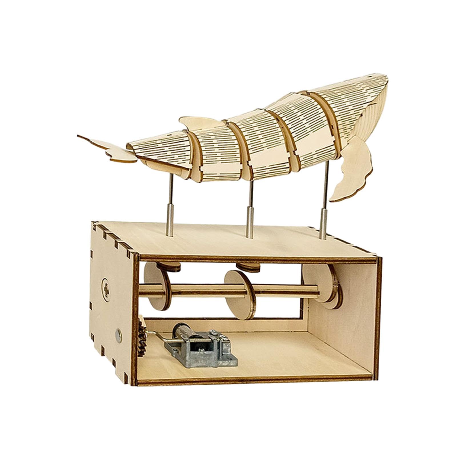 Caja de Música de Rompecabezas de Madera 3D Hecha a Mano con Mecanismo Musical, Manualidades para