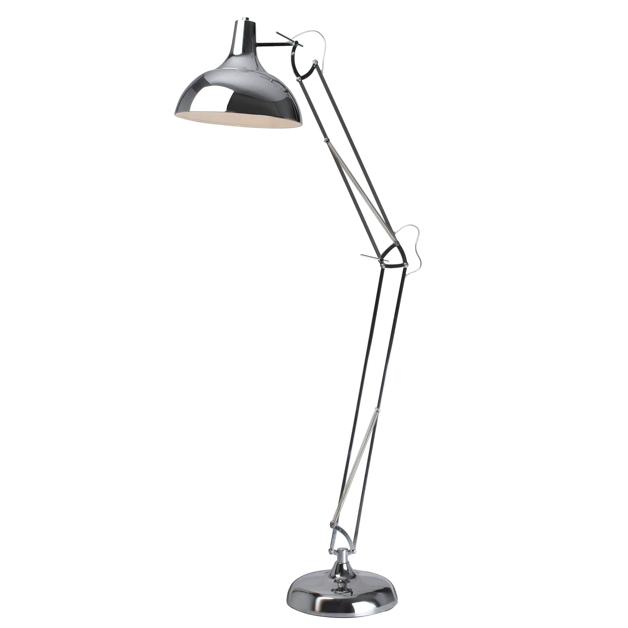 Modern Standard Floor Lamp Base in a Black Metal Finish Amazon.co.uk