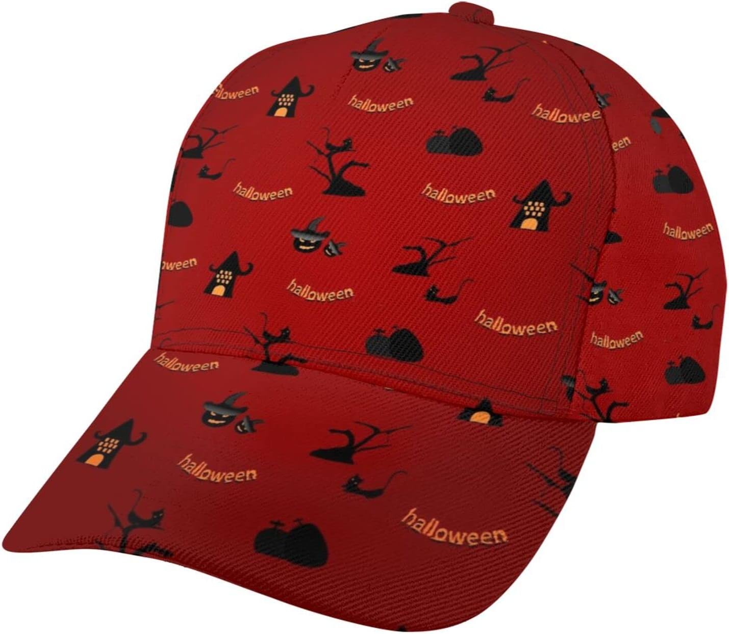 Adjustable Baseball Cap - Pug & Sunset Print, Unisex Trucker Hat For Outdoor Wear