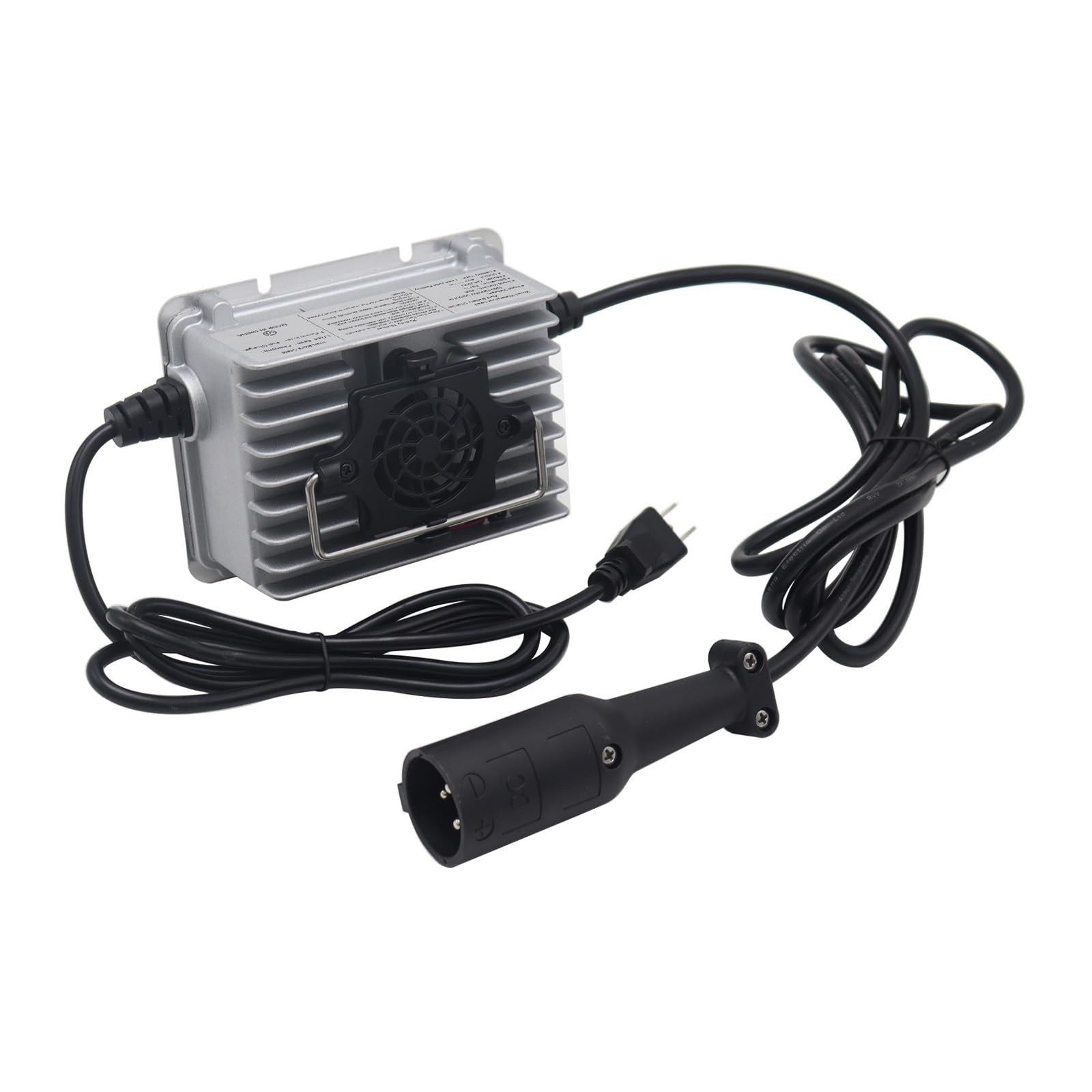 Abakoo Battery Charger 48 Volt 5 Amp for Club Car Golf Cart with 3 Pin Round Plug