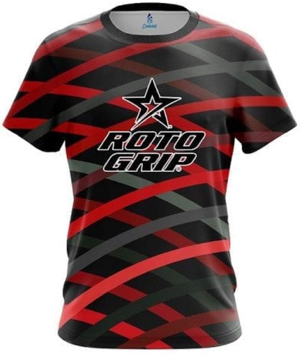 CoolWick Roto Grip Turmoil Red Bowling Jersey (Large)