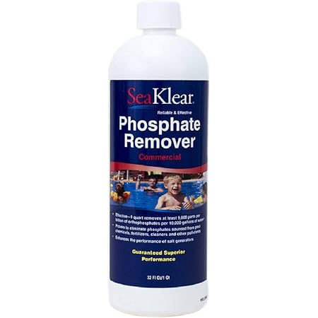 Amazon Com Naturally Blue Phosphate Remover 1 Quart Swimming Pool Clarifiers Garden Outdoor