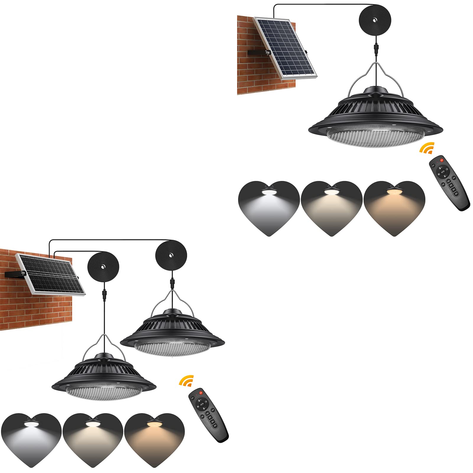 SunBonar Solar Pendant Lights Indoor Outdoor Series