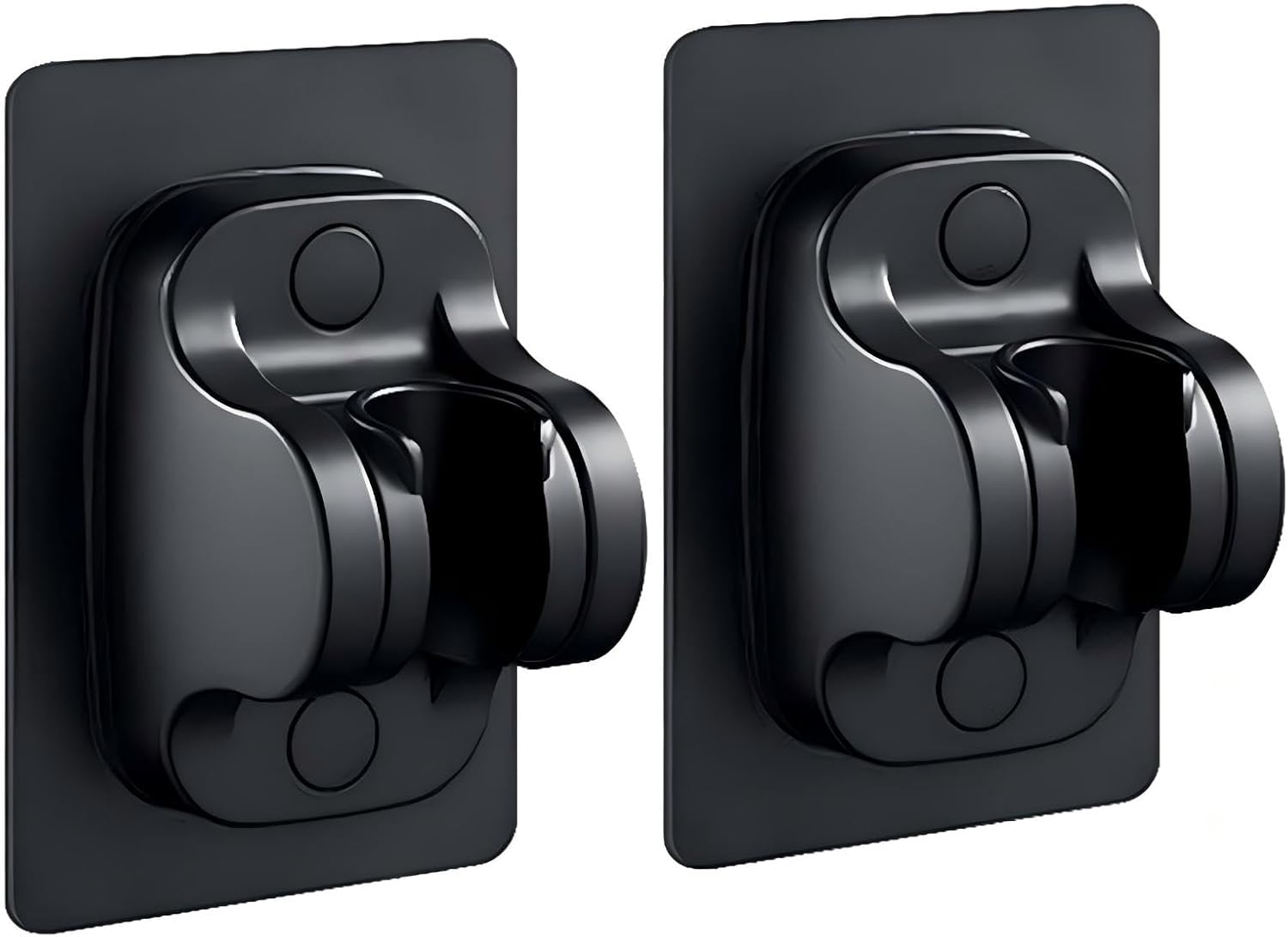 DASITON Large Wall Mount Strong Adhesive Waterproof Handheld Shower Holder,Shower Head Holder,for rv Shower Kids Shower Bathroom Shower