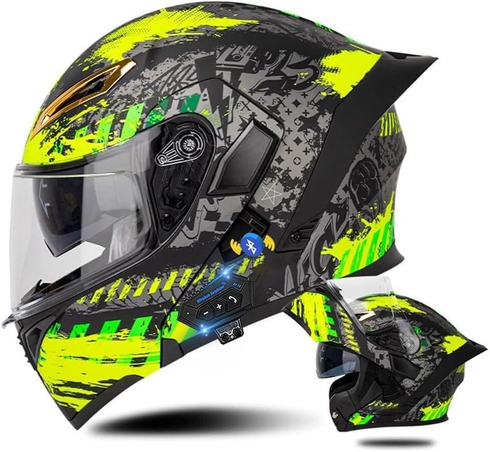 Casque de moto avec Bluetooth pour les trajets du quotidien
