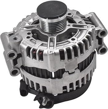 11301 New Alternator 12V 180Amp Fit for BMW 2008-2013 128i 328i xDrive 3.0L L6, CW 6-Pulley Groove Replacement 11301N 11300 12317555926