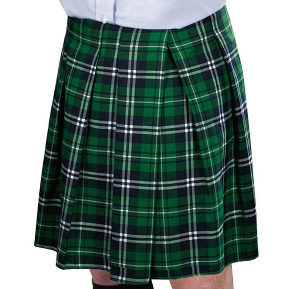 amscanPlaid Kilt with Pleats - Adult Standard Size, Green - Pack of 1