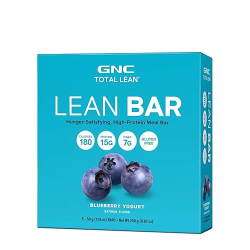 Miniatura 47 de GNC Total Lean Layered Lean Bar Satisfacción del hambre - Barra de aperitivos alta en proteínas Mousse de chocolate batido - 9 barras