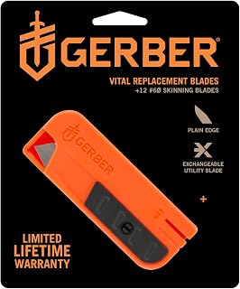 Gerber Ersatzklingen, Für Gerber Vital Pocket Folder, 12 Stück im Etui
