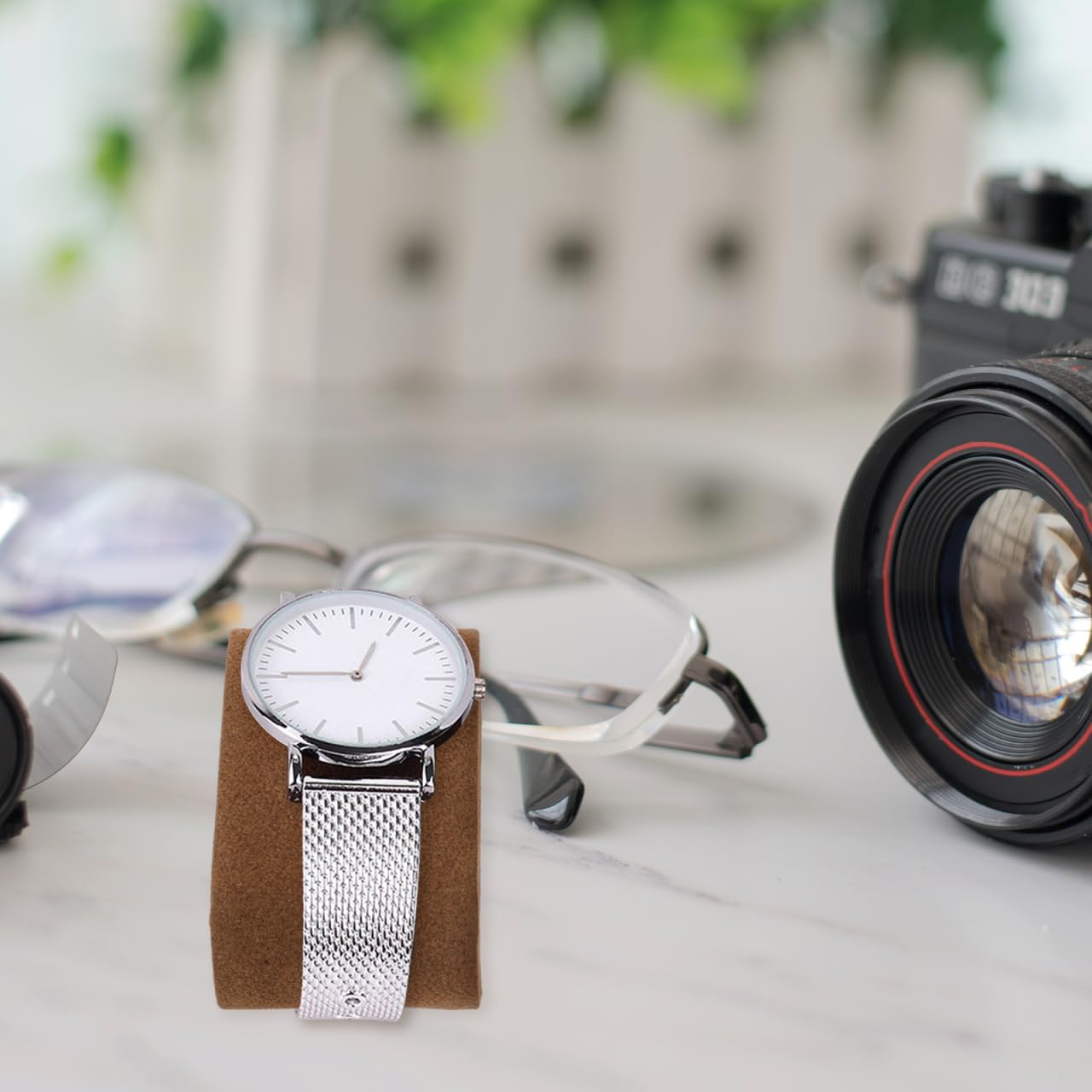 Holibanna 6 Almohadillas Para Relojes De Pulsera Cojines Pequeños Para Exhibir Y Guardar Relojes En Cajas Y Estuches De Joyas