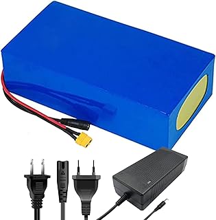 Batterie Au Lithium pour Vélo Électrique 48V, Lithium-ION Battery 10Ah 12Ah 15Ah 20Ah Batterie Haute Puissance Scooter pour Moteur De 200W À 1000W Rechargeable Étanche Batterie