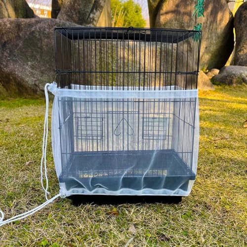 Allazone Bird Cage Seed Catcher, Large Bird Cage Cover - Image 4