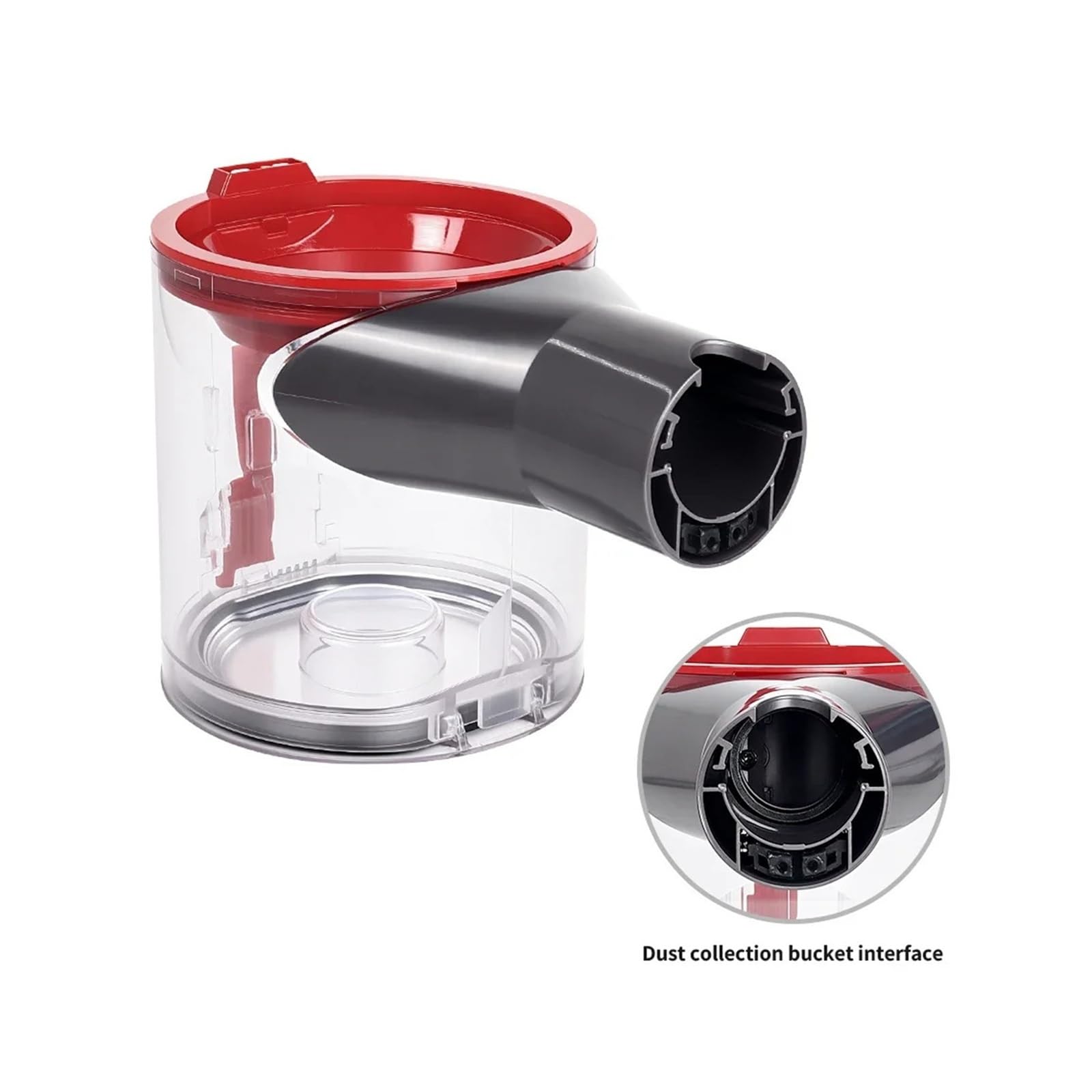 Taza De Polvo For Aspiradora, Compatible con Dyson,V7 V8