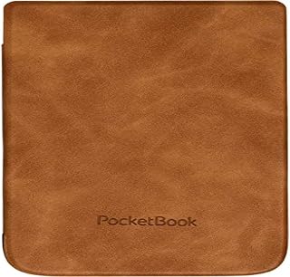 Pocketbook E-Reader Cover for Touch HD 3, Touch Lux 5 & Color | Smart Sleep Function | 6-inch Shell Case | Durable Protection | Lightweight Cases Perfect for Travel | E-Book Reader Case in Brown