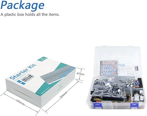 Miniatura 7 de FREENOVE Kit de inicio definitivo para ESP32-WROVER (incluido) (compatible con Arduino IDE), cámara inalámbrica a bordo, Python C, tutorial