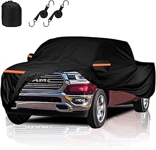 Truck Cover Fit Dodge Ram 1500(2009-2025) Quad Cab with 6'4" Bed and Crew Cab