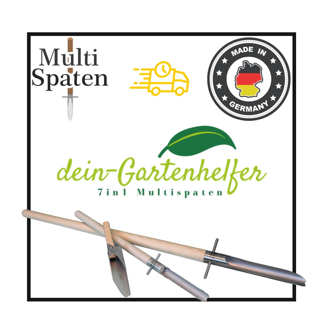 Mini | Unkrautstecher [65cm] aus Edelstahl für Unkraut mit Langen Wurzeln [Made IN Germany] Löwenzahnstecher zum entfernen der kompletten Unkraut Wurzel [SEHR STABIL & LANGLEBIG]