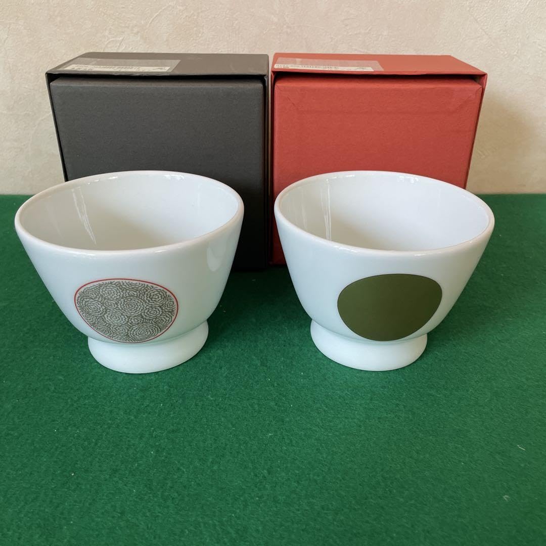 Amazon.co.jp: 深川製磁、アルテ、ウアン、日輪、桜丸紋2個セット