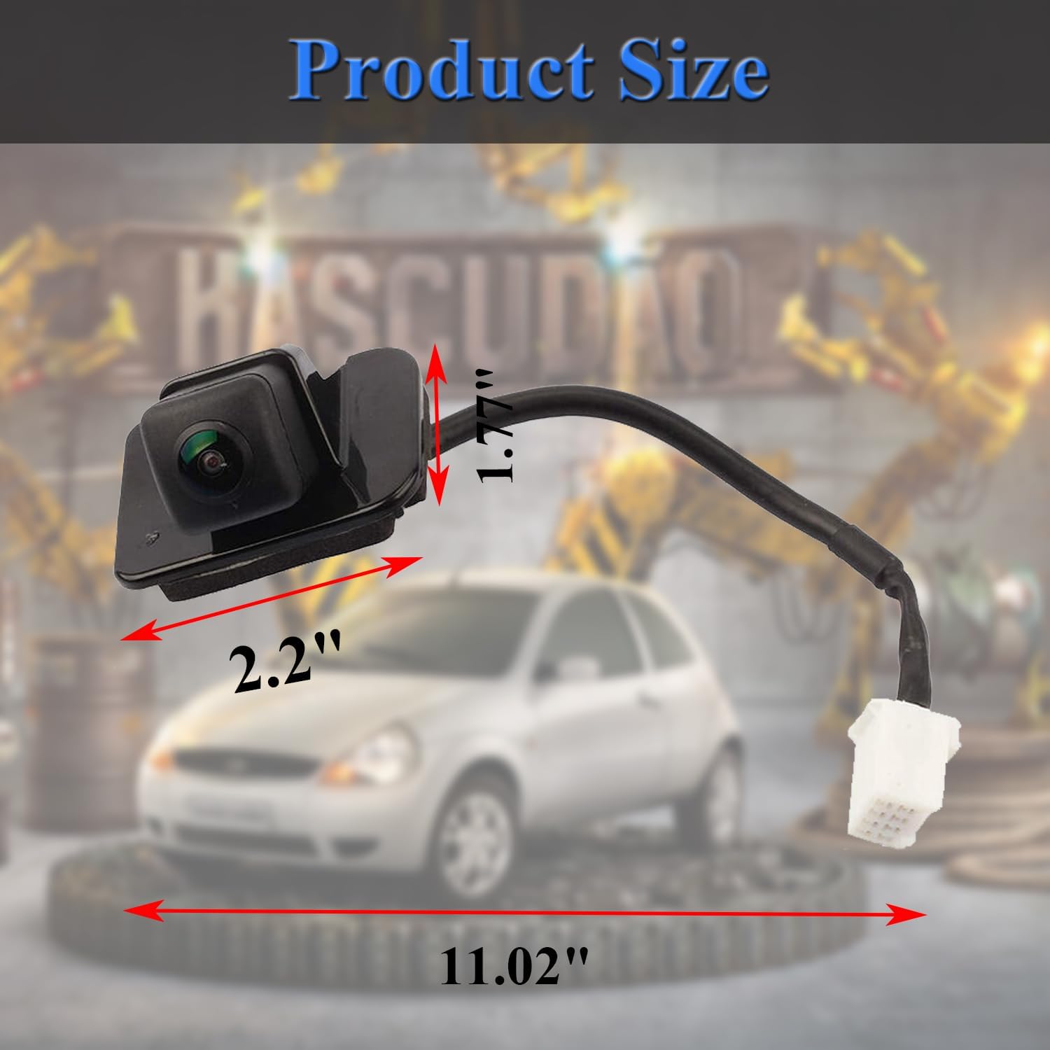 MOHANO Car Rear View Backup Camera HD Fit for Honda Accord 2014-2017 Park Assist Backup Camera Trajectory Replace OE# 39530-T2A-U110-M2