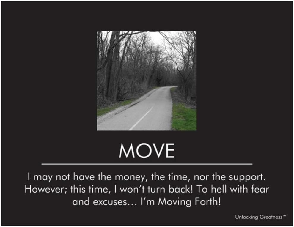 Unlocking Greatness No.7 Move Forth Card