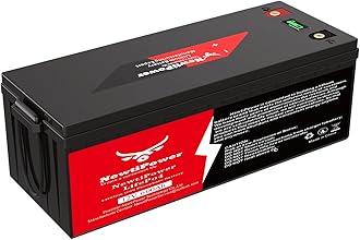 48V 100Ah Golf Cart LiFePO4 Lithium Battery 200A BMS,NewtiPower 10000+ Deep Cycle Lithium Iron Phosphate Battery Great for Golf Cart, RV, Marine and Off Grid Applications