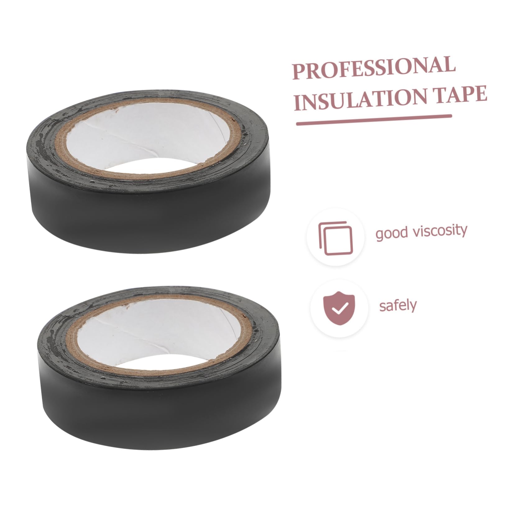 PRETYZOOM Cinta Aislante Eléctrica De Pvc De Resistente Al Calor Y Para Reparaciones Y Uso Interiores Y Exteriores De Cinta Autoadhesiva Para Electricistas Y Proyectos 10 * 3