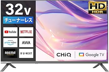 Amazon | チューナーレス テレビ 32型 Googleテレビ 32インチ スマート