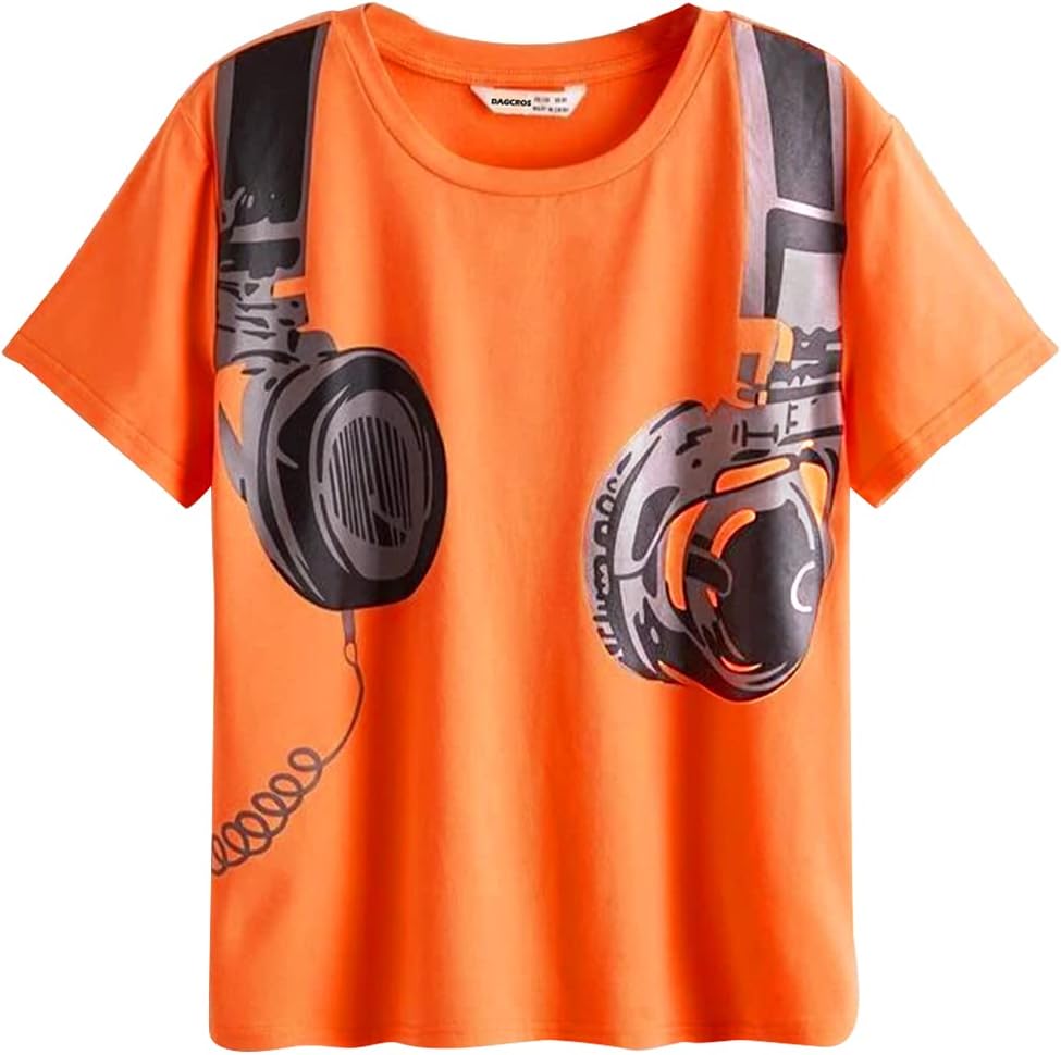 DagcrosHalf Sleeve Round Neck Cotton T-Shirt for Boy's