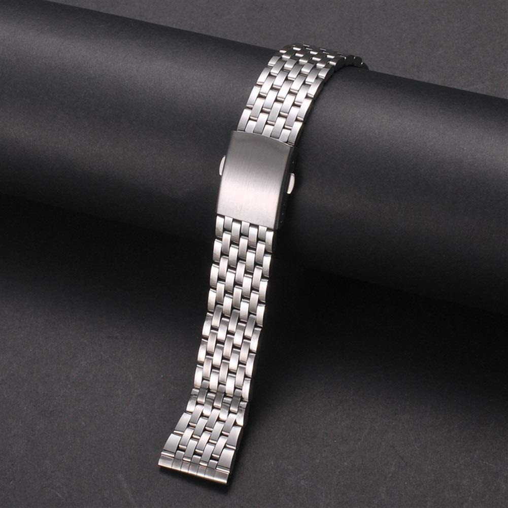 Uhrenarmband Herrenarmband Edelstahlgürtel für gerades Zubehörarmband 18/20/22 mm Band