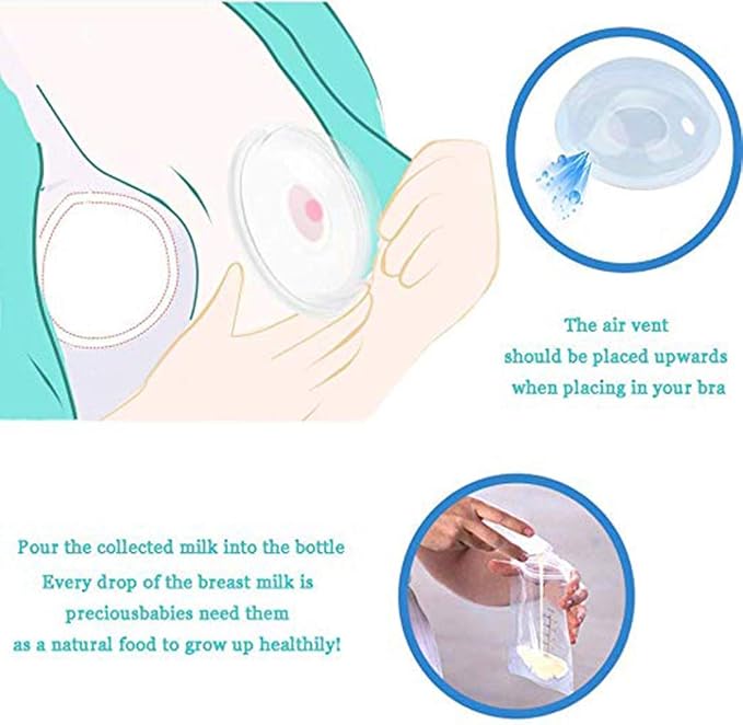 Pezoneras para Lactancia Reutilizables BPA-Free 2 Unidades miniatura 2
