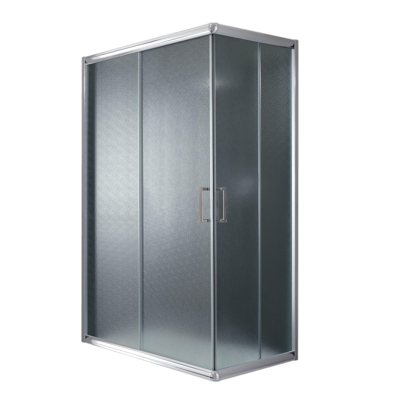 Box Doccia Rettangolare 70x120 H198 Stampato C 6mm mod. Alabama