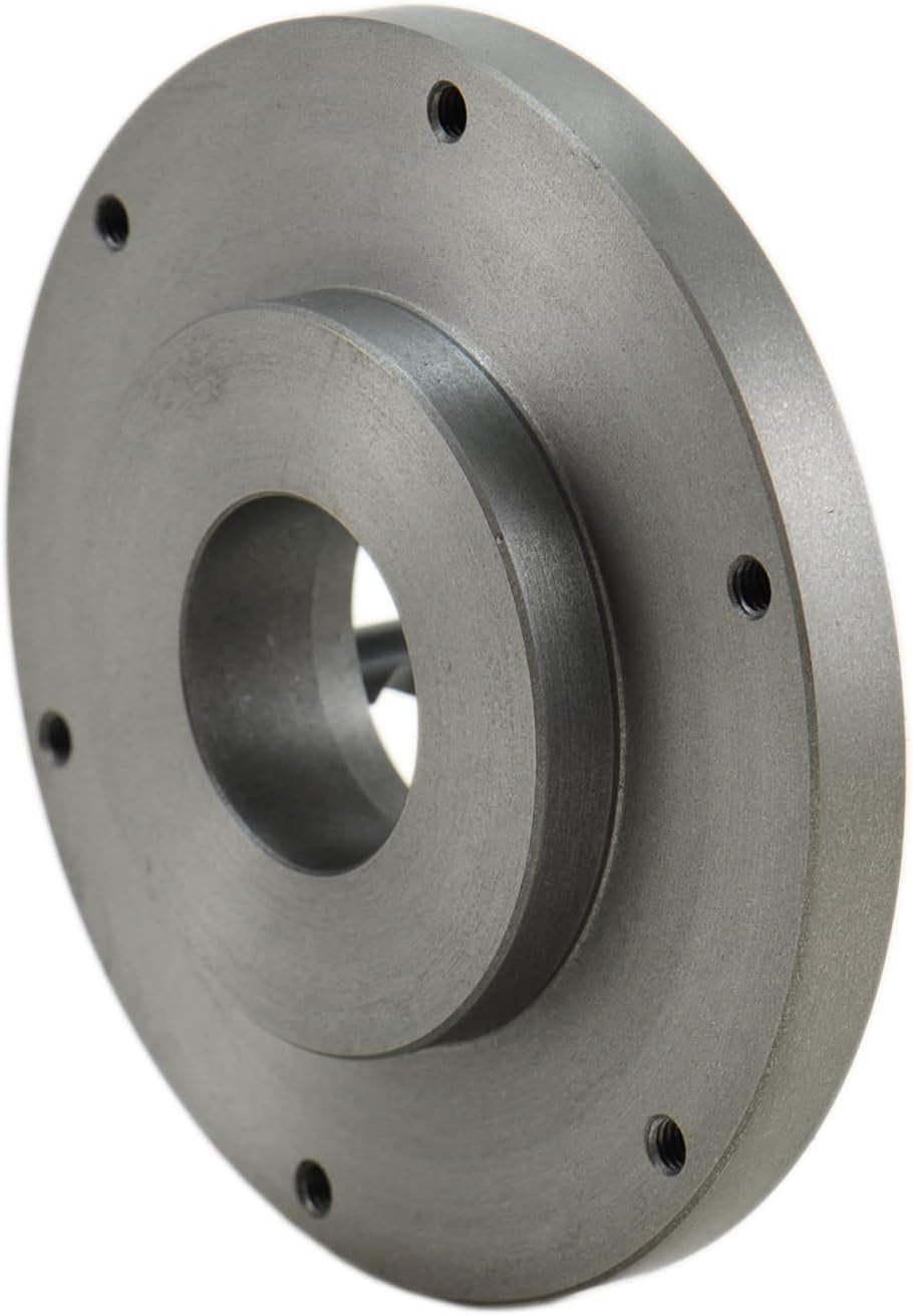 Shars Fully-Machined Back Plate For Zero-Set Lathe Chucks [Requires Machining] (8 D1-4)