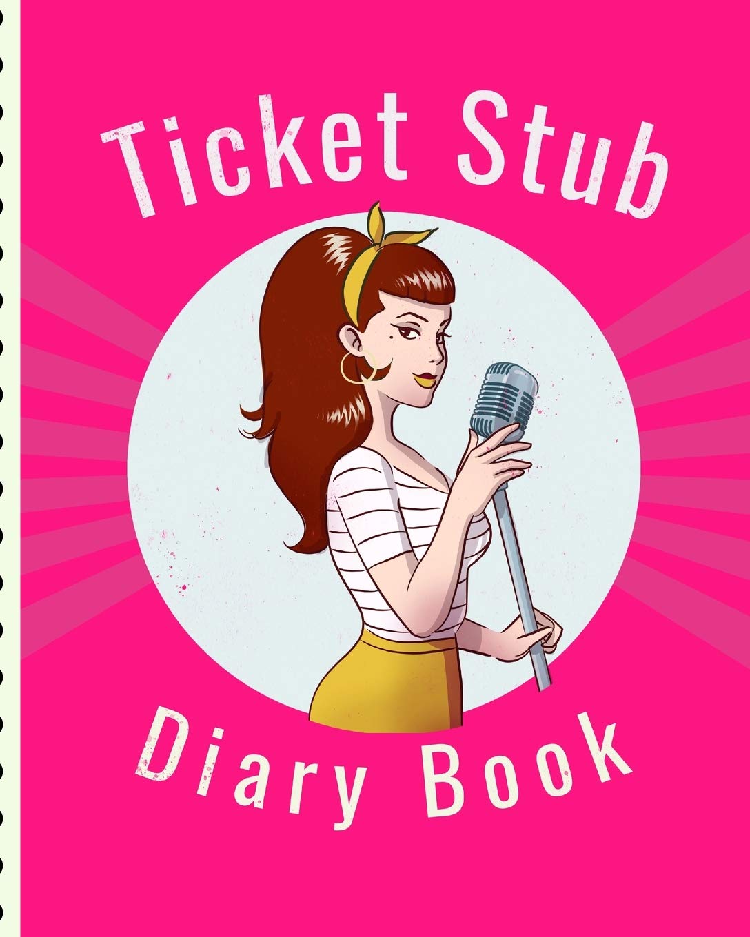 Buy Ticket Stub Diary Book Concert Collection For Women Ticket Date